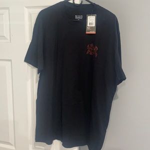 5.11 graphic Men’s Tee XXL NWT Black Bushido